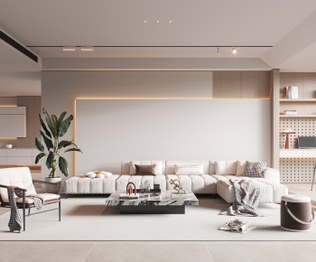 Modern A Living Room-ID:820468908