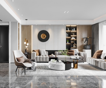 Modern A Living Room-ID:973000591