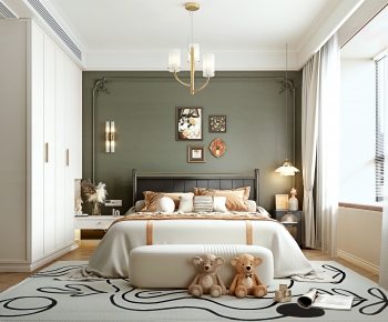 French Style Bedroom-ID:932538992