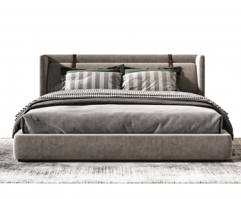 Modern Double Bed-ID:941586023