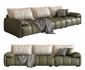 Modern Three-seat Sofa-ID:960900819