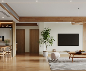 Japanese Style A Living Room-ID:399766921