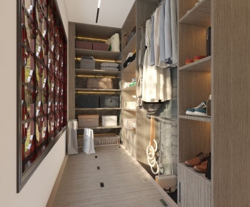 New Chinese Style Clothes Storage Area-ID:275249966