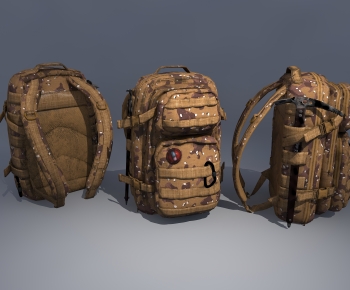 Industrial Style Backpack And Backpack-ID:146497968