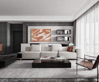 Modern A Living Room-ID:259824044