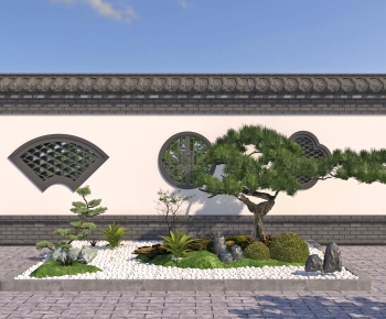 New Chinese Style Courtyard/landscape-ID:131093981