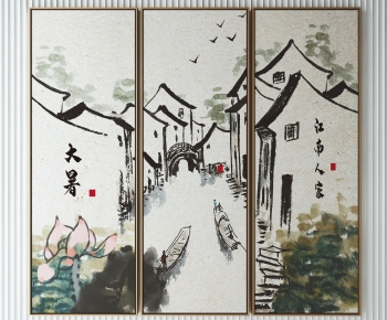 New Chinese Style Painting-ID:596081022