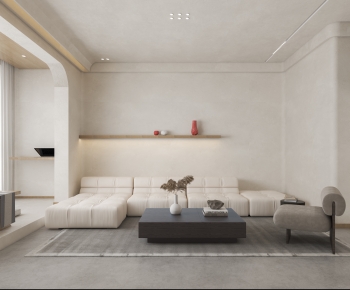 Wabi-sabi Style A Living Room-ID:947669033