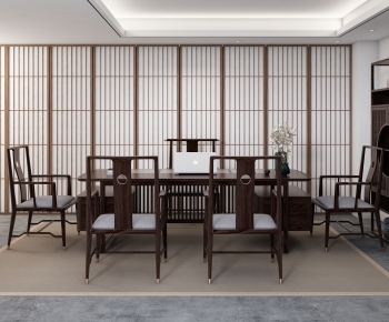 New Chinese Style Study Space-ID:634234912