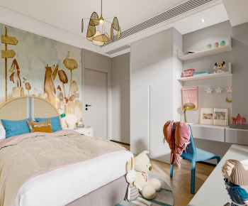 Modern Girl's Room Daughter's Room-ID:119616033