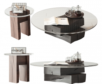 Wabi-sabi Style Coffee Table-ID:506145006