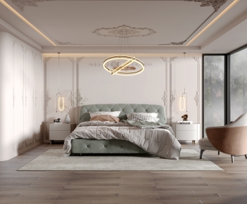 French Style Bedroom-ID:708781005