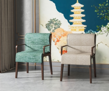 New Chinese Style Single Chair-ID:900177962