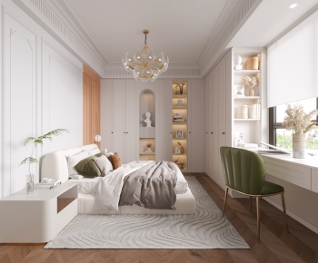 French Style Bedroom-ID:696659142
