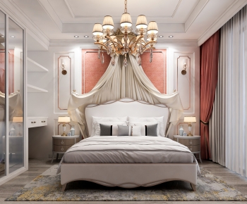 Simple European Style Bedroom-ID:839351892