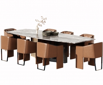 Modern Dining Table And Chairs-ID:664972076