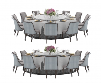 New Chinese Style Dining Table And Chairs-ID:944353102