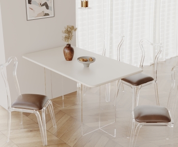 Modern Dining Table And Chairs-ID:312022924