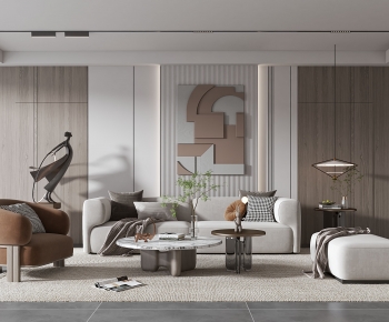 Modern A Living Room-ID:781050926