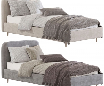 Modern Single Bed-ID:661025058