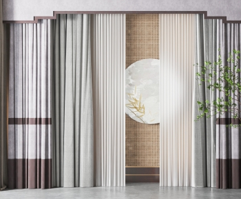 New Chinese Style The Curtain-ID:942470075
