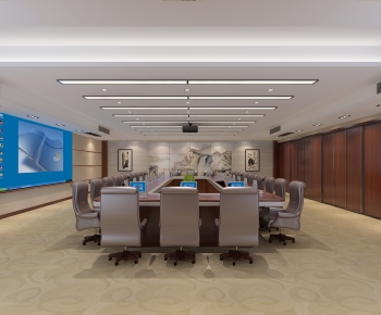 Modern Meeting Room-ID:124166015