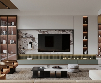 Modern A Living Room-ID:115358883