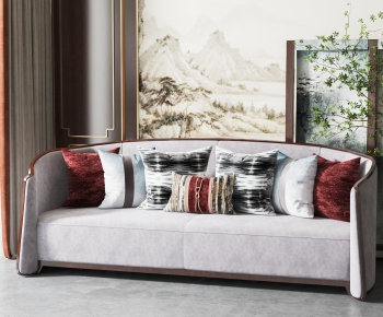 New Chinese Style Multi Person Sofa-ID:970021963