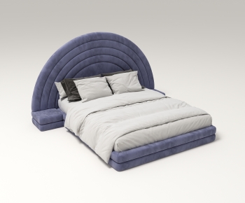 Modern Double Bed-ID:998094084