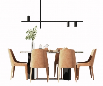 Modern Dining Table And Chairs-ID:674097061