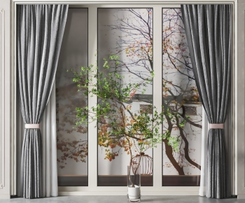 New Chinese Style The Curtain-ID:730458029