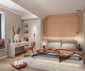 French Style Bedroom-ID:763465888