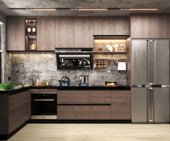 Industrial Style The Kitchen-ID:985290055