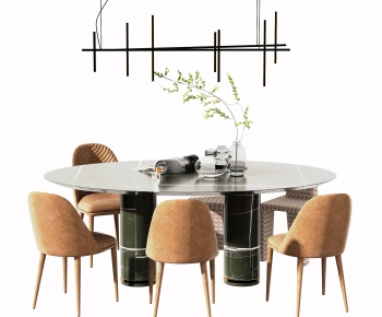 Modern Dining Table And Chairs-ID:978867056