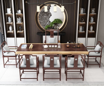 New Chinese Style Tea Tables And Chairs-ID:500911952