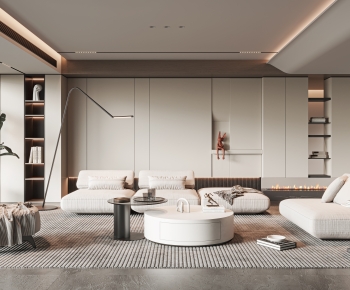 Modern A Living Room-ID:100550778