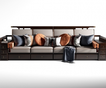 New Chinese Style Multi Person Sofa-ID:331677912