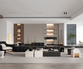 Modern A Living Room-ID:389456039