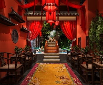 Chinese Style Space For Entertainment-ID:497560028