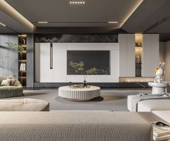 Modern A Living Room-ID:948960075