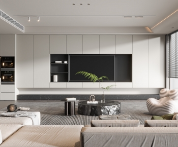 Modern A Living Room-ID:386369944