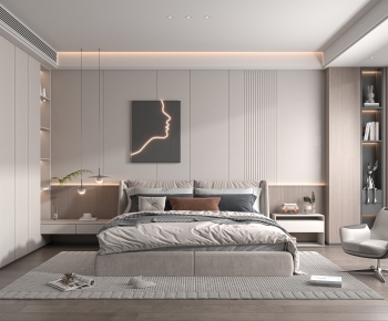 Modern Bedroom-ID:296827089