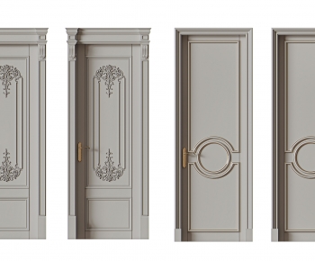 Simple European Style Single Door-ID:921005018