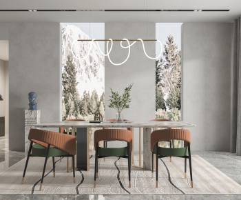 Modern Dining Room-ID:228174922