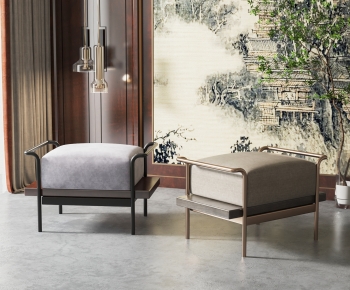 New Chinese Style Sofa Stool-ID:532650944