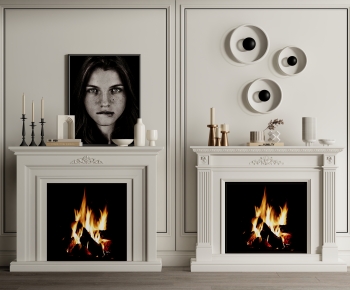American Style Fireplace-ID:354954008