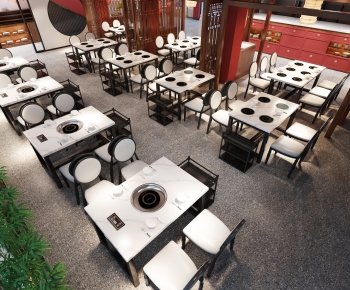 New Chinese Style Catering Space-ID:460292108