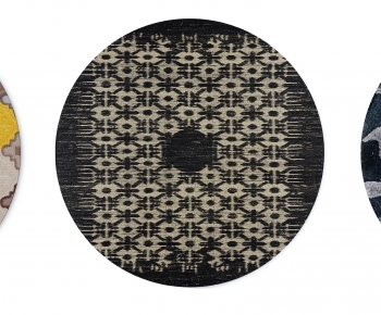 Modern Circular Carpet-ID:571454051