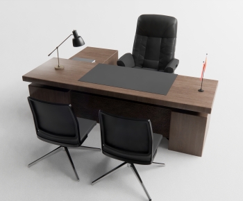 Modern Manager's Desk-ID:353945022