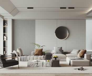 Modern A Living Room-ID:643126961